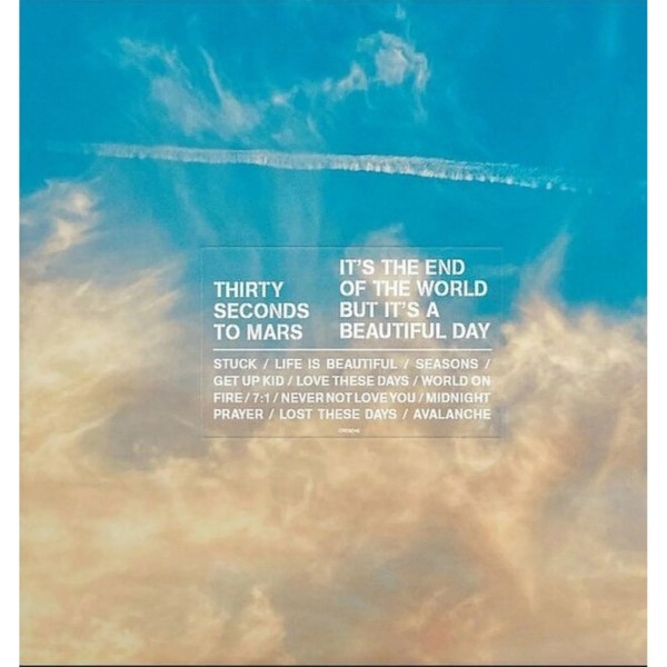 Вінілова платівка Thirty Seconds To Mars – It's The End Of The World But It's A Beautiful Day (Color