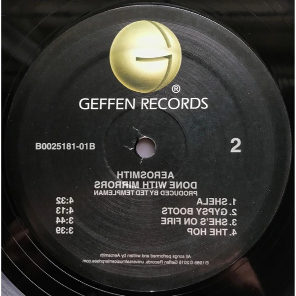 Вінілова платівка Aerosmith - Done With Mirrors [LP]