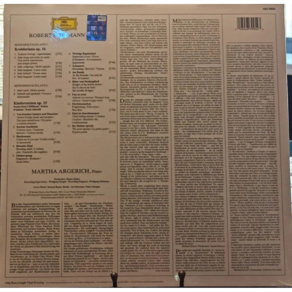 Вінілова платівка Robert Schumann, Martha Argerich - Kinderszenen · Kreisleriana [LP]