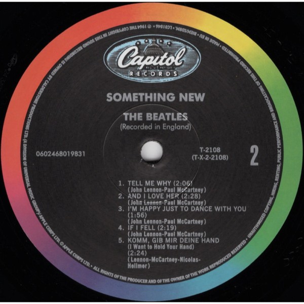 Вінілова платівка The Beatles - Something New [LP]