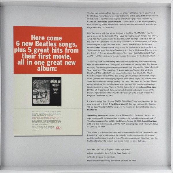 Вінілова платівка The Beatles - Something New [LP]