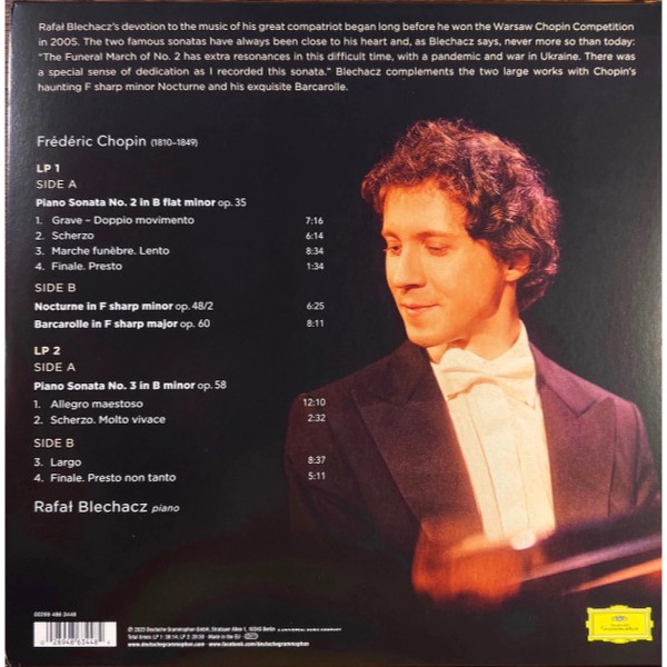 Вінілова платівка Rafal Blechacz, Frederic Chopin - Chopin [2LP]