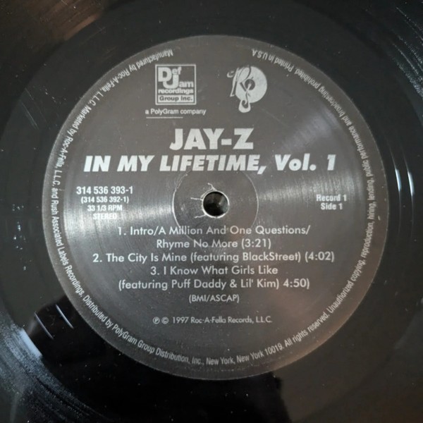 Вінілова платівка Jay-Z - In My Lifetime, Vol. 1 [2LP]