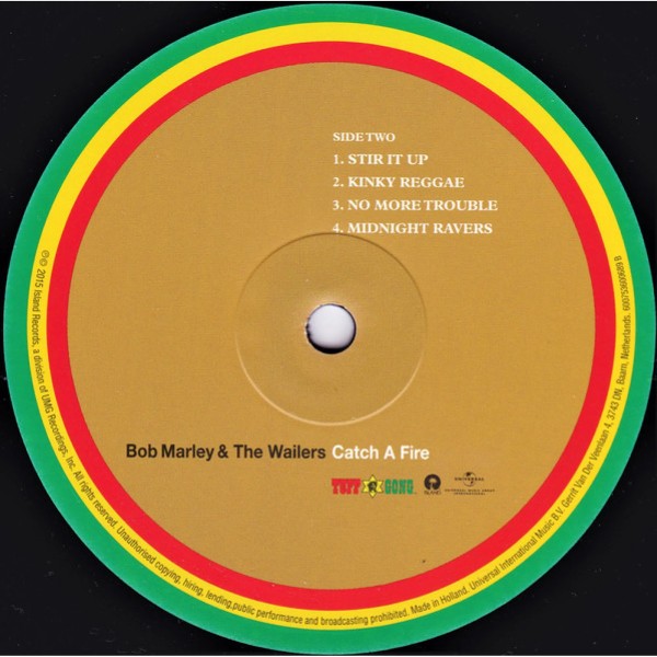 Вінілова платівка Bob Marley & The Wailers - Catch A Fire [LP]