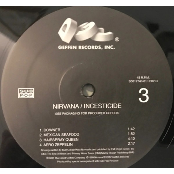 Вінілова платівка Nirvana - Incesticide [2LP]
