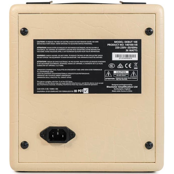 Гітарний комбопідсилювач Blackstar Debut 10E Cream