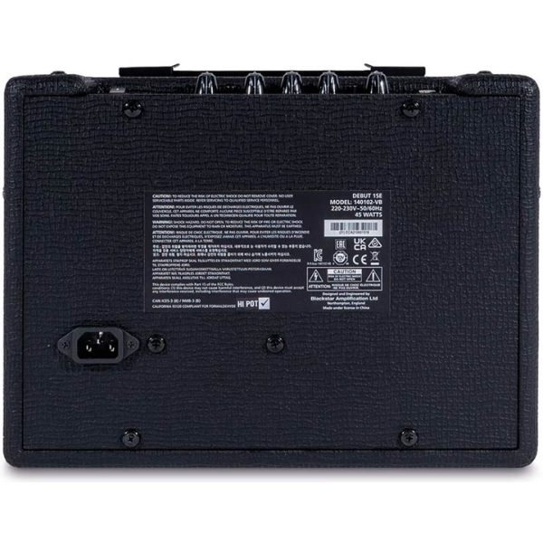 Гітарний комбопідсилювач Blackstar Debut 15E Black