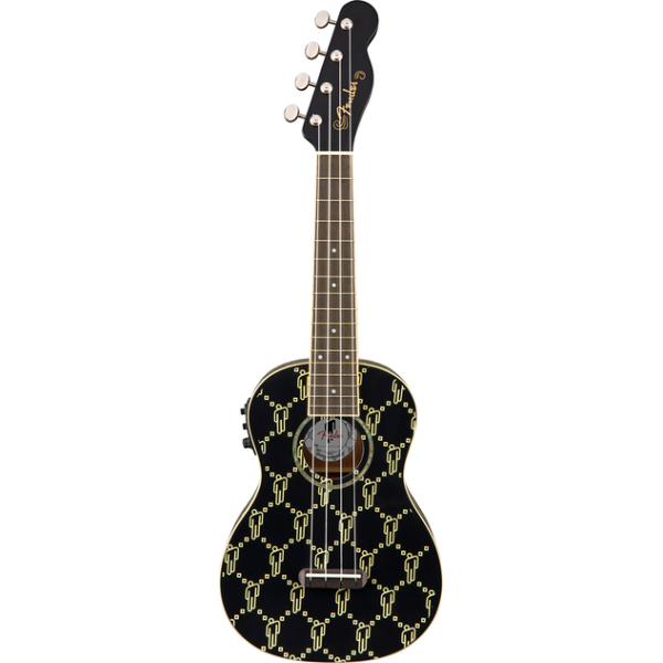 Укулеле FENDER BILLIE EILISH UKULELE BLK WN Укулеле FENDER BILLIE EILISH UKULELE BLK WN