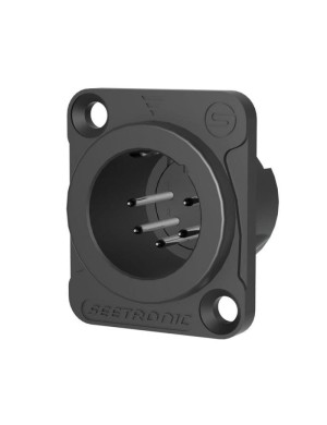 Роз'єм панельний XLR тато Seetronic MJ5F2C-B