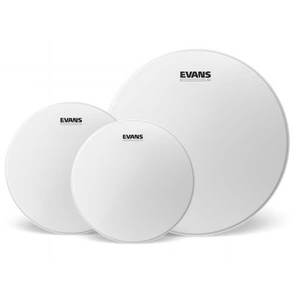 Пластики для томів EVANS G1 Coated Rock Tom Pack (10", 12", 16")