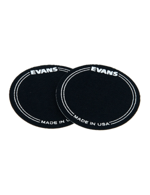 Кик пед для бас-барабана EVANS EQPB1 EQ PATCH BLACK SINGLE