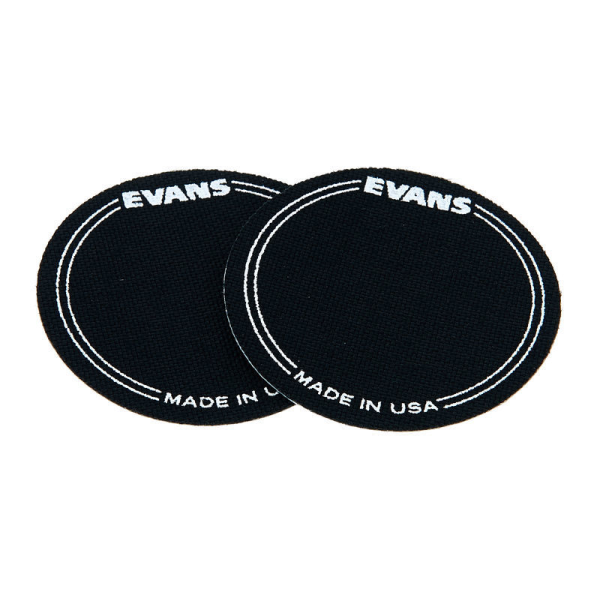 Кік пед для бас-барабана EVANS EQPB1 EQ PATCH BLACK SINGLE