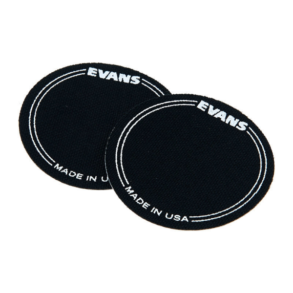 Кік пед для бас-барабана EVANS EQPB1 EQ PATCH BLACK SINGLE