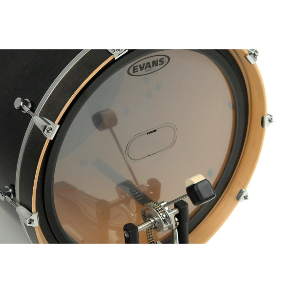 Кік пед для бас-барабана EVANS EQPC2 EQ PATCH CLEAR DOUBLE