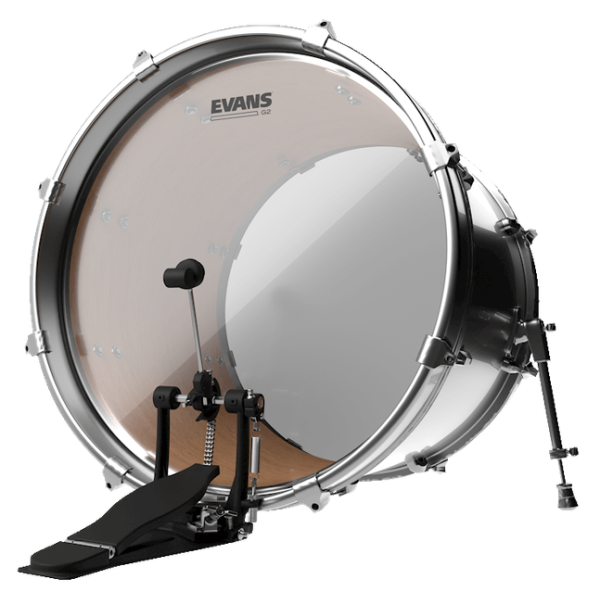 Пластик 22 "для бас-барабана EVANS BD22G2 22 GENERA G2 CLEAR