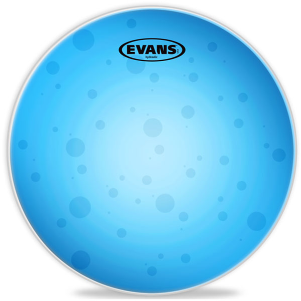 Пластик 22 "для бас-барабана EVANS BD22HB 22HYDRAULIC BLUE