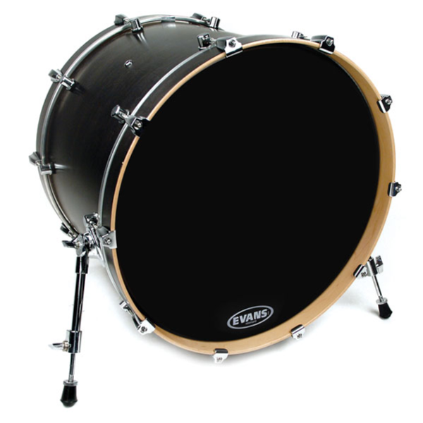 Резонаторний пластик 22 "для бас-барабана EVANS BD22RBG 22 RESONANT BLACK