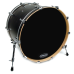 Резонаторний пластик 22 "для бас-барабана EVANS BD22RBG 22 RESONANT BLACK