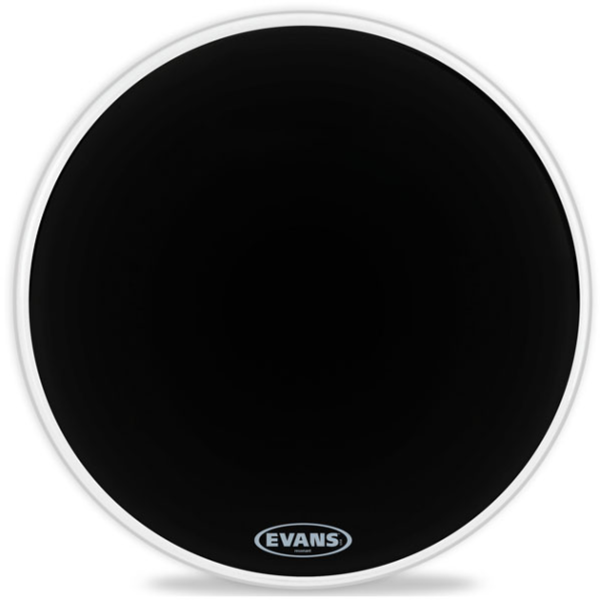 Резонаторний пластик 22 "для бас-барабана EVANS BD22RBG 22 RESONANT BLACK
