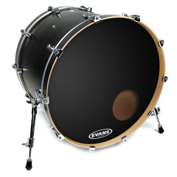 Резонаторний пластик 22 "для бас-барабана. EVANS BD22RONX 22 EQ3 RESO ONYX RESONANT
