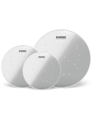 Барабанные пластики Evans Hydraulic Clear Fusion Tom Pack (10", 12", 14")
