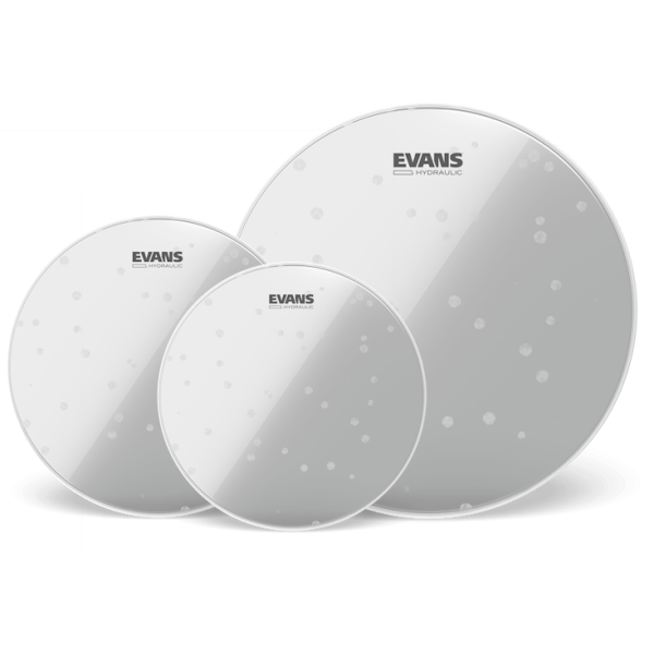 Барабанні пластики Evans HYDRAULIC Clear Standard Tom Pack (12", 13", 16")
