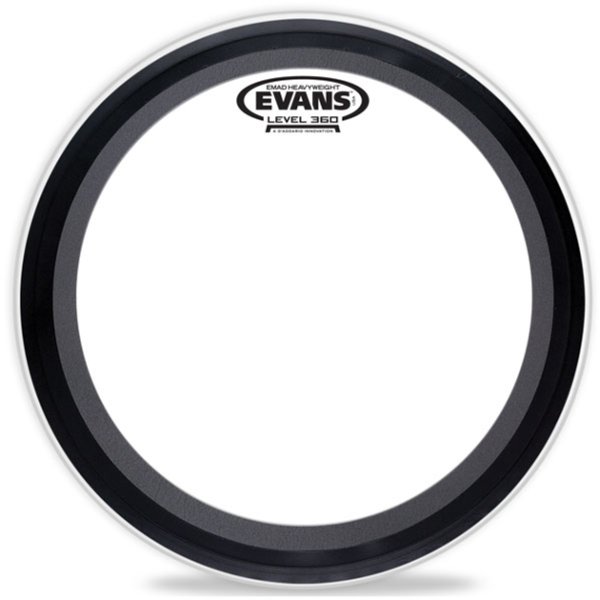 Пластик 20 "для бас-барабана EVANS BD20EMADHW 20 EMAD CLEAR HEAVYWEIGHT
