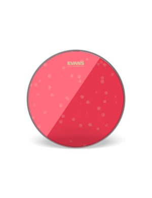 Пластик 13" двухслойный красный для тома EVANS TT13HR 13 HYDRAULIC RED