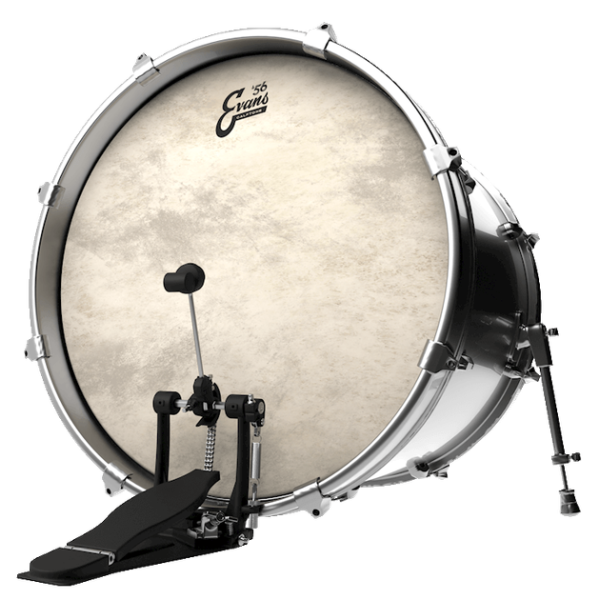 Пластик 22 "для бас-барабана EVANS BD22CT 22 CALFTONE