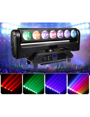 Светодиодная LED голова New Light M-YLM7-15 RGBW LED WASH MOVING HEAD 7*30W 4 в 1 Светодиодная LED голова New Light M-YLM7-15 RGBW LED WASH MOVING HEAD 7*30W 4 в 1