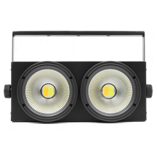 Світлодіодний LED бліндер New Light M-L2-100RGB LED RGB COB 2*100W 3 в 1 Світлодіодний LED бліндер New Light M-L2-100RGB LED RGB COB 2*100W 3 в 1