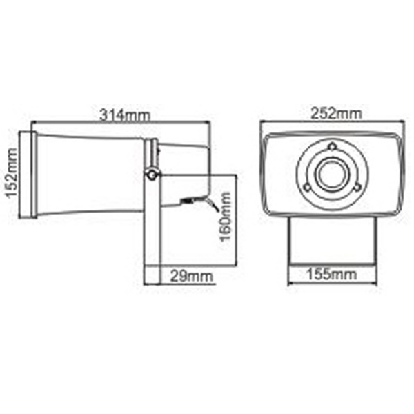 Рупорний гучномовець L-Frank Audio H-20RT Рупорний гучномовець L-Frank Audio H-20RT