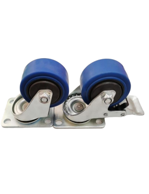 Ролик поворотний з гальмом Emiter-S NGY-066B 3"