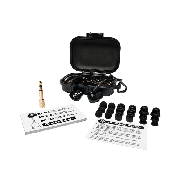 Внутрішньоканальні вакуумні навушники для персонального моніторингу MACKIE MP-240