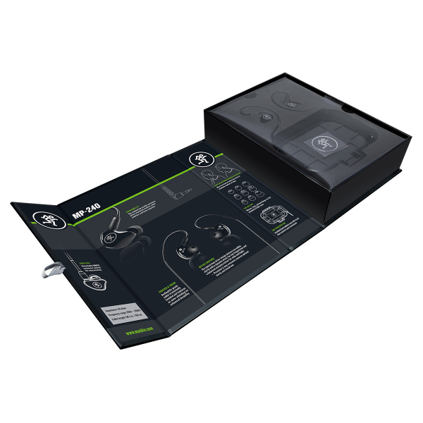 Внутрішньоканальні вакуумні навушники для персонального моніторингу MACKIE MP-240