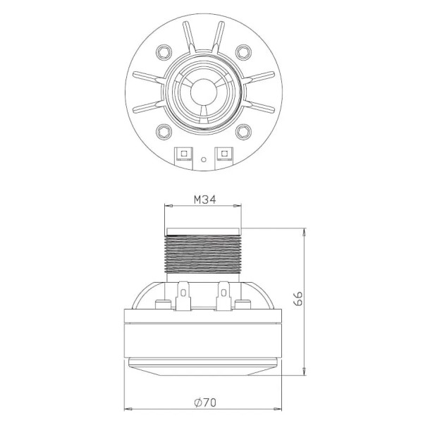 Феритовий драйвер Alex-Audio DF-20