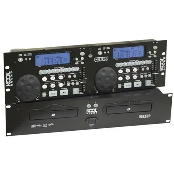 Здвоєний програвач Kool Sound CDX-300