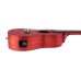 Електроакустичне укулеле Alfabeto COLORED MAHOGANY CM23EQ (Red)