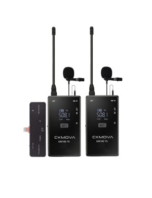 Радиосистема (микрофон беспроводной) CKMOVA UM100 Kit6 (iOS, Lightning) Радиосистема (микрофон беспроводной) CKMOVA UM100 Kit6 (iOS, Lightning)
