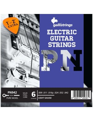Струны для электрогитары Gallistrings PN942 LIGHT