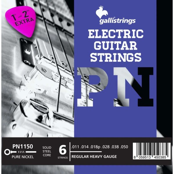 Струни для електрогітари Gallistrings PN1150 REGULAR HEAVY