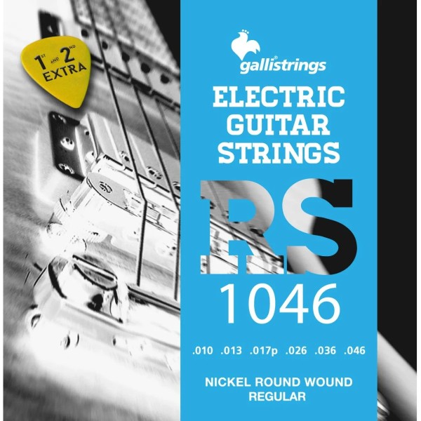 Струни для електрогітари Gallistrings RS1046 REGULAR