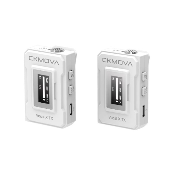 Радіосистема (мікрофон бездротовий) CKMOVA Vocal X V2W (Білий) Радіосистема (мікрофон бездротовий) CKMOVA Vocal X V2W (Білий)