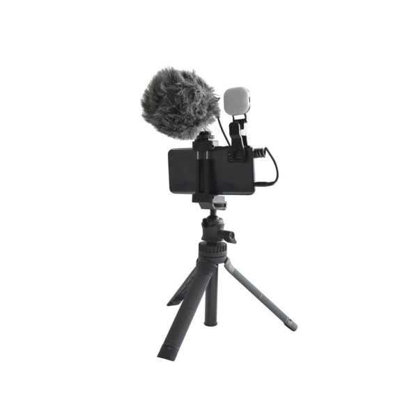 Мікрофонний набір для гаджетів CKMOVA MST3 (мікрофон, підсвітка, тринога)