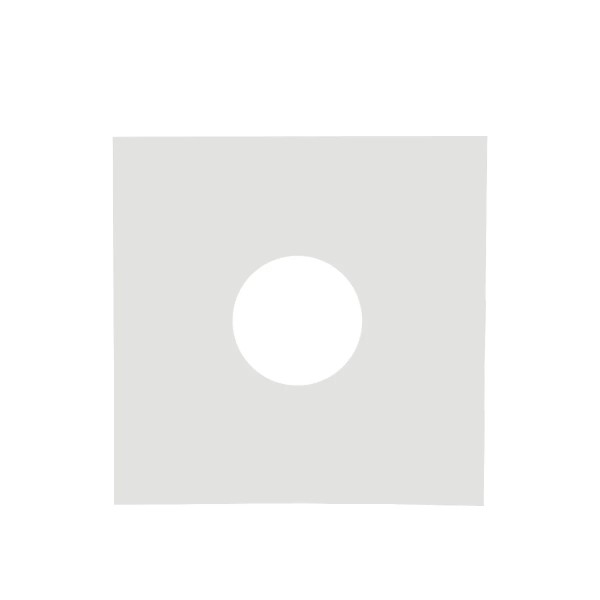 Внутрішні паперові конверти для платівок GOKA GK-R18P (White) (20 шт. в упаковці)