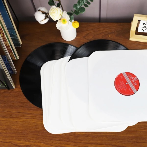 Внутрішні паперові конверти для платівок GOKA GK-R18A (White) (20 шт. в упаковці)