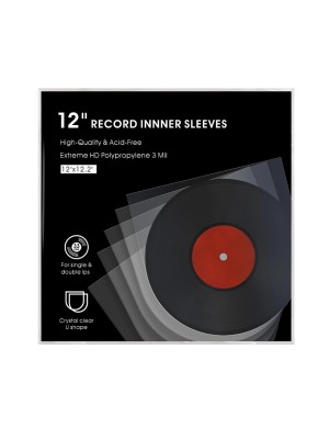 Внутрішні поліетиленові конверти для платівок GOKA GK-R18 (50 шт. в упаковці)