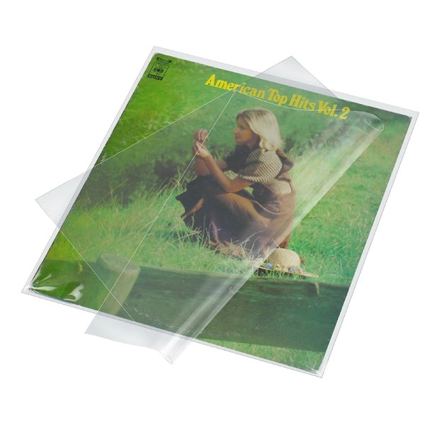 Зовнішні поліпропіленові конверти для платівок GOKA GK-R17PP (50 шт. в упаковці)