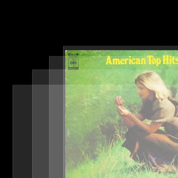 Зовнішні поліпропіленові конверти для платівок GOKA GK-R17PP (50 шт. в упаковці)