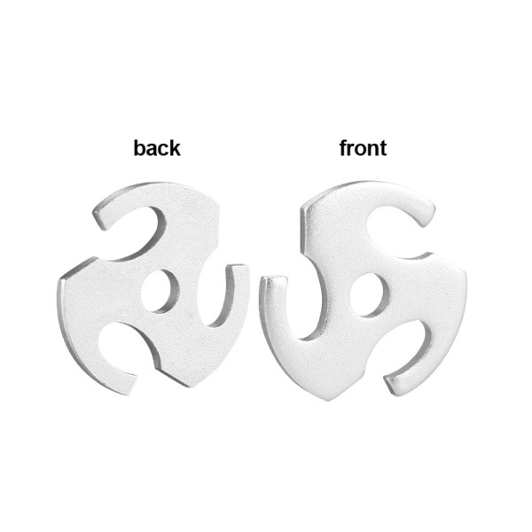 Адаптер на 45 обертів для вінілових платівок GOKA GK-R23B (Silver)